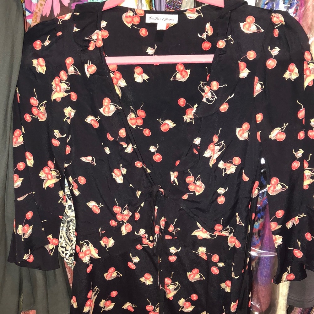 For love and lemons cherry dress